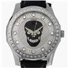 Image 1 : New Techno Com Diamond Bezel Mens Watch Retail $2795 (WAT-126)