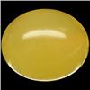 Image 1 : 13.85ct Oval Cabochon Natural Unheated Yellow Opal (GEM-15268)