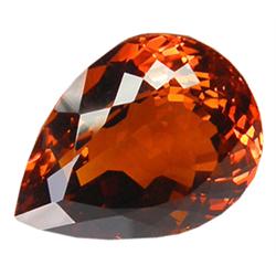 10.28ct Pear Shape AAA Orange Citrine (GEM-16096B)