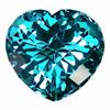 Image 1 : 22.93ct London Blue Heart Checker Topaz (GEM-16737B)