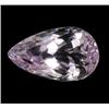 Image 1 : 9.26ct Rich Patroke Pink Kunzite Pear Cut Appraisal Estimate $2547 (GEM-16872G)