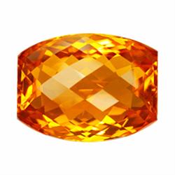 161.05ct AAA Orange Fancy Cut Citrine (GEM-18774)