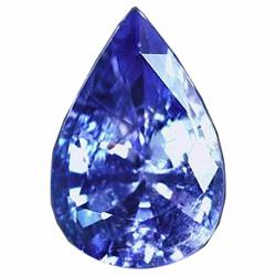 0.73ct Pear Shape Natural Violet Blue Tanzanite Gem  (GEM-20016)