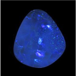 18.45ct Australian Black Opal Doublet Full Fire (GEM-20391)