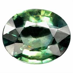 1.09ct Top Oval Shape Natural Green Sapphire (GEM-21028)