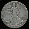 Image 1 : 1917D Obverse Walking Liberty Half Dollar Circulated (COI-6336)