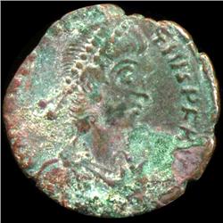 351AD Roman Coin Constantius Gallus Fallen Horseman Better Grade Bronze (COI-5941)