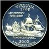 Image 1 : 2000S US VA Silver Quarter Graded PR70 DCAM (COI-5429)