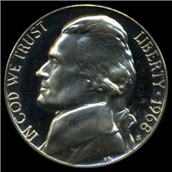 1968S Jefferson Proof Nickel Super Gem Graded PR70 CAM (COI-3751)
