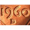Image 2 : 1960D/D Repunched Mintmark Lincoln Cent BU Unlisted Rare (COI-3648)