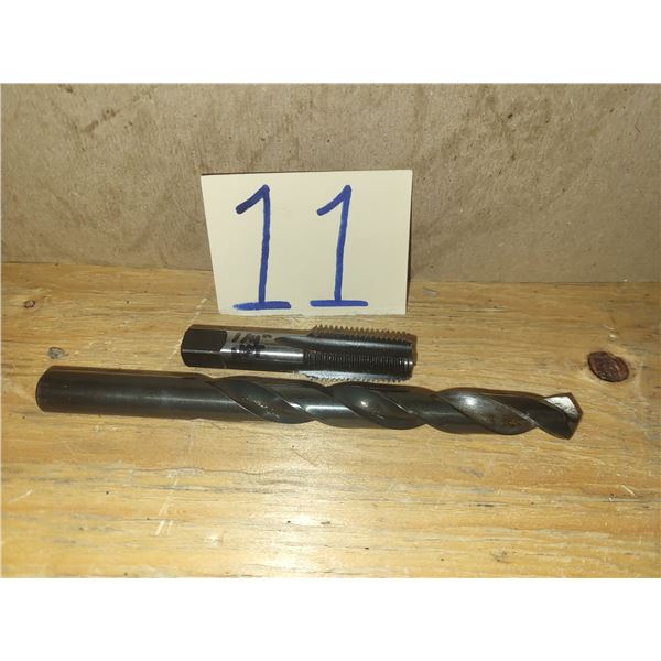 Tap 1/4"-18 NPT with Drill 7/16"