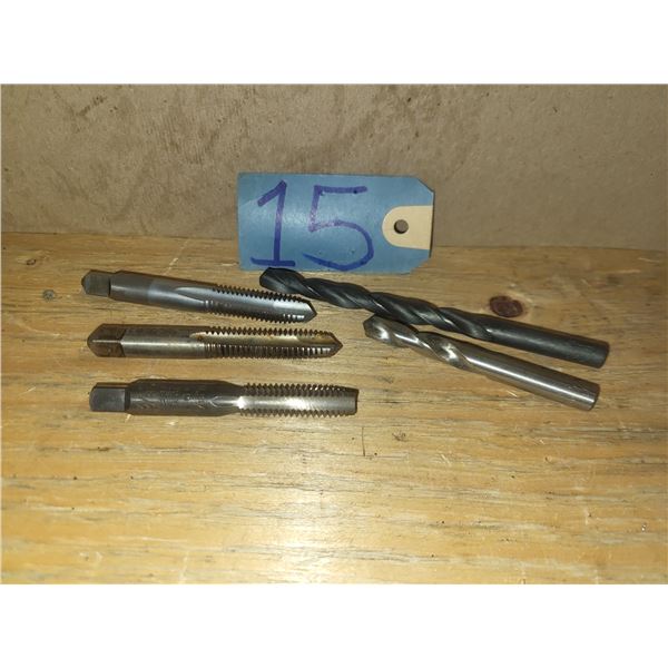 Taps 3/8"-16 NC & Drills 5/16"