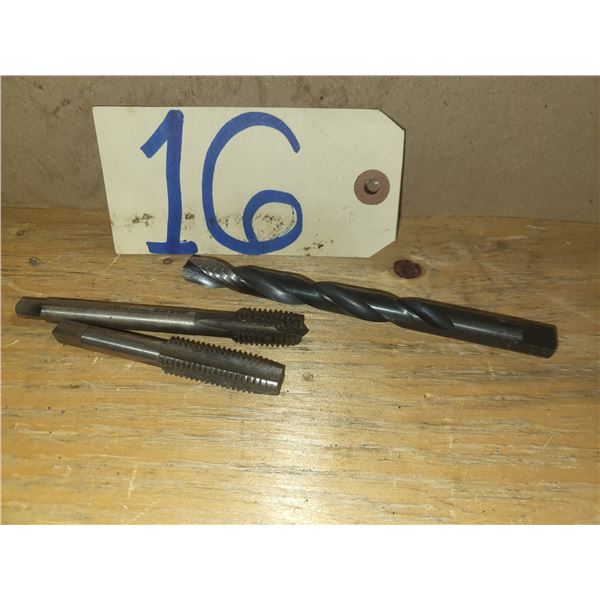 Taps 1/2"-20 NC with Drill 27/64"