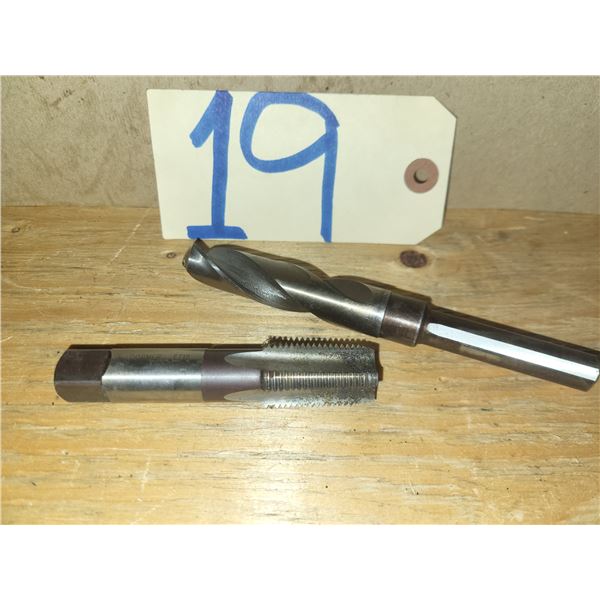Tap 1/2"-14 NPT with Drill 45/64"