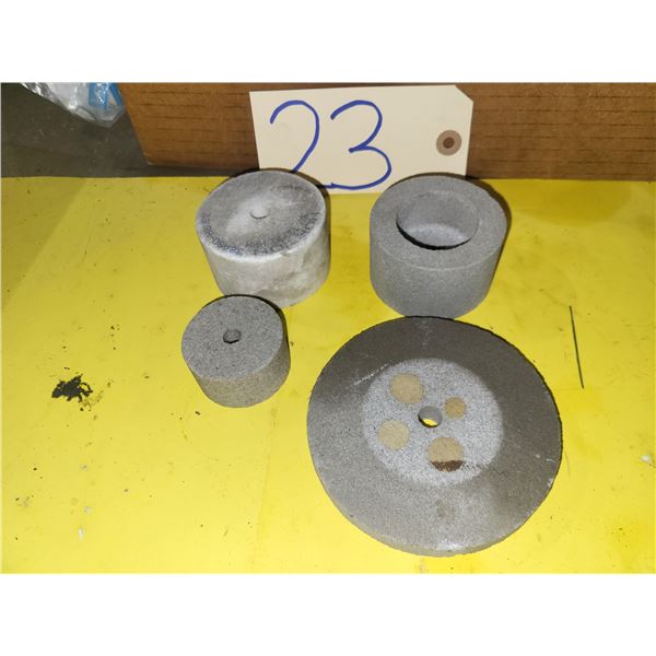 Lot(4) of Grinding Wheel 1/4"