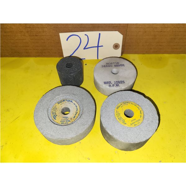 Lot(4) of Grinding Wheel 1/2"