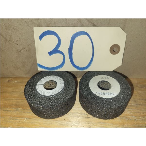 Set of KETO Grinding Wheels 2,5" x 1" x 5/8"