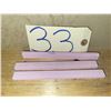 Image 1 : Lot(3) de Pierre d'Affutage Rose / Pink Grinding Stone 6"x 1/2" x 1/4"