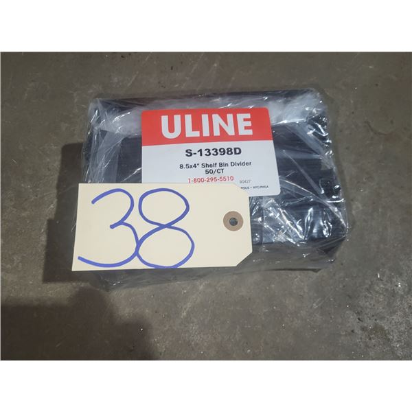 ULINE Shelf Bin Divider (separateur) Pack of 50