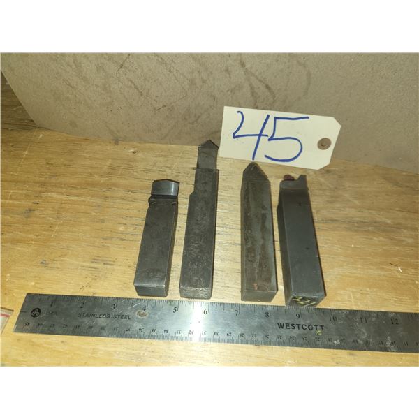 Carbide Tip Tool Bit shank 1"