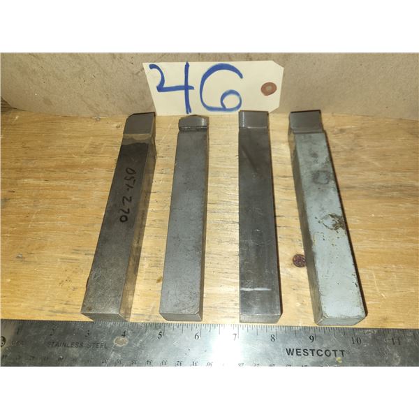 Carbide Tip Tool Bit shank 1"