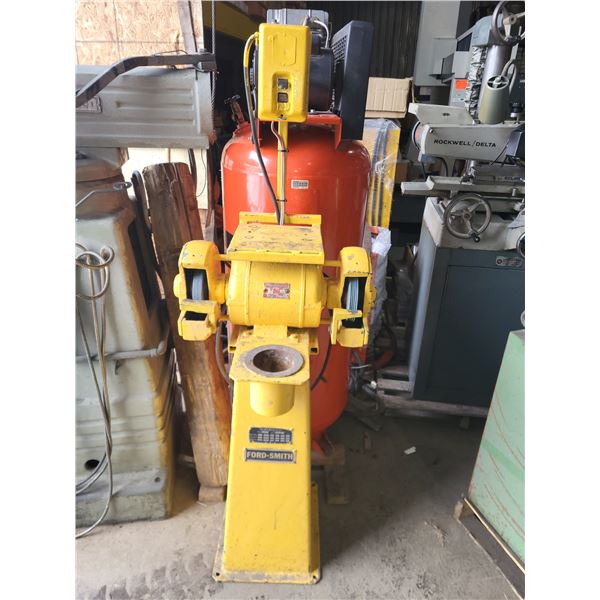 Ford-Smith Bench Grinder 110v with tools