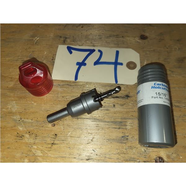 New Hougen Carbide HolCutter 15/16"