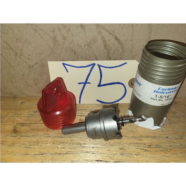 New Hougen Carbide HolCutter 1"5/16