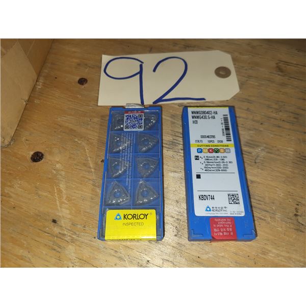 New KORLOY Insert WNMG-430.5HA (080402)