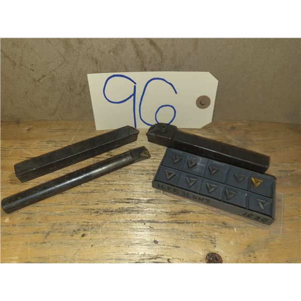 Set of Holder CARBOLOY & Boring Bar with Inserts(10)