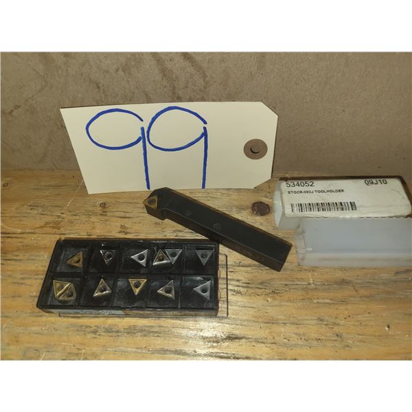 TMX Tool Holder STGCR-082J with Inserts(12)