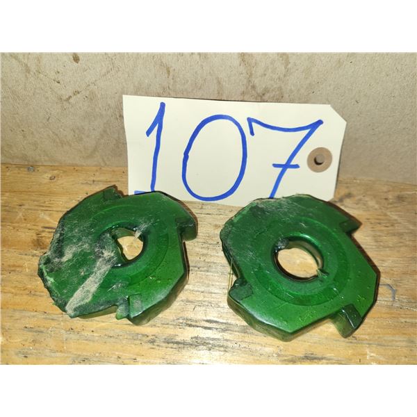 Set(2) of Carbide Tip Milling Cutter 3" x 1/2" x 1"