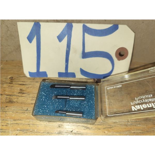 Lot(4) of PICCO R050.5-20 / R050.4-16 / R050.3-10 mini Carbide Boring Bar