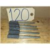 Image 1 : Lot(5) of Grinding Wheel shank 1/4"