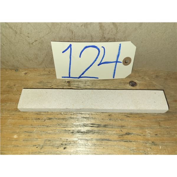 Pierre d'Affutage Jaune / Yellow Grinding Stone 8" x 1"1/8 x 1/2"