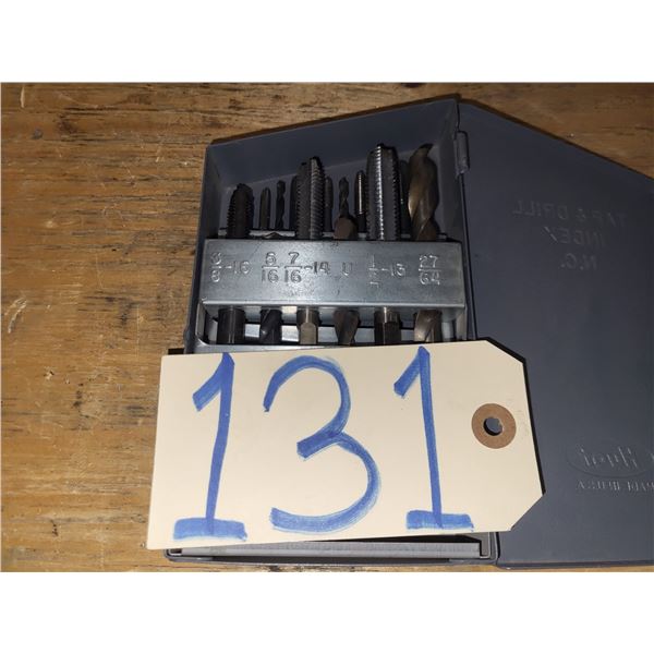 Box of Drill & Tap NC (6-32 to 1/2"-13)