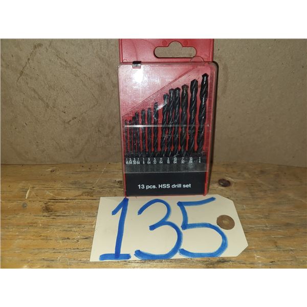 Drill Set 1/16" to 1/4"