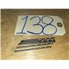 Image 1 : Lot(5) of Drill 1/8" regrinded tip with split point