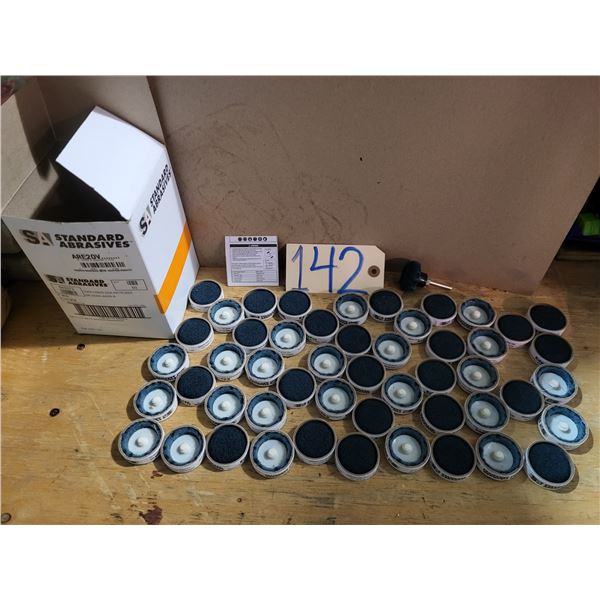 Lot(50) of EDGE Pro 2" Scotch-Brite with Mandrel