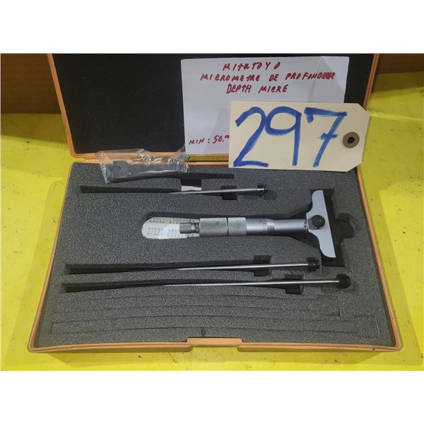 Mitutyo 129-127 Depth Micrometer