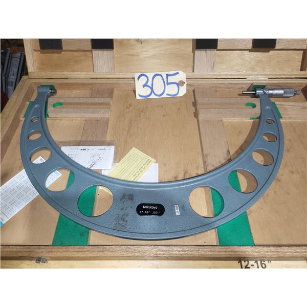 Mitutoyo Micrometer 17"-18"