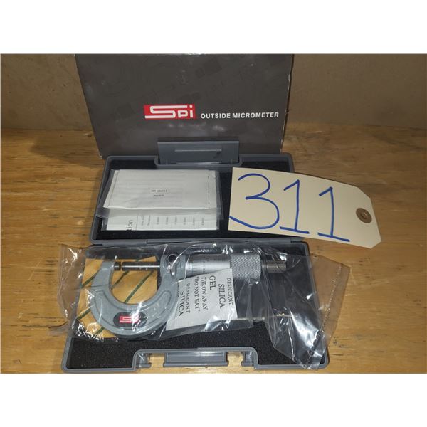 New SPI Micrometer 0-1" (garanty)