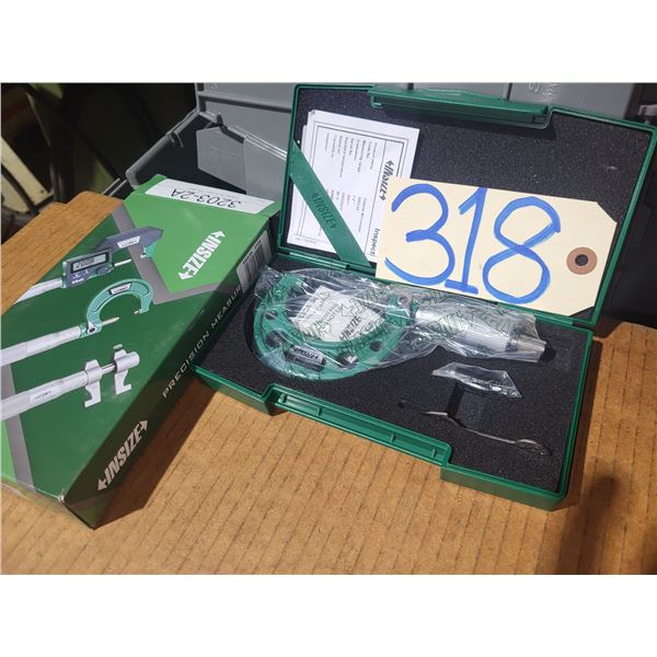 New INSIZE Micrometer 1"-2"