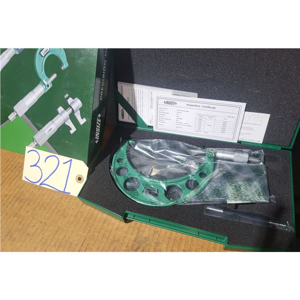 New INSIZE Micrometer 4"-5"
