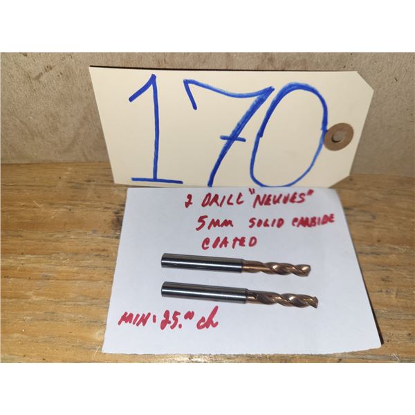Solid Carbide Drill 5mm