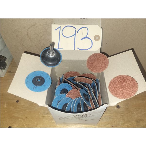 Box(100) of VSM Quick Change Disc 2"