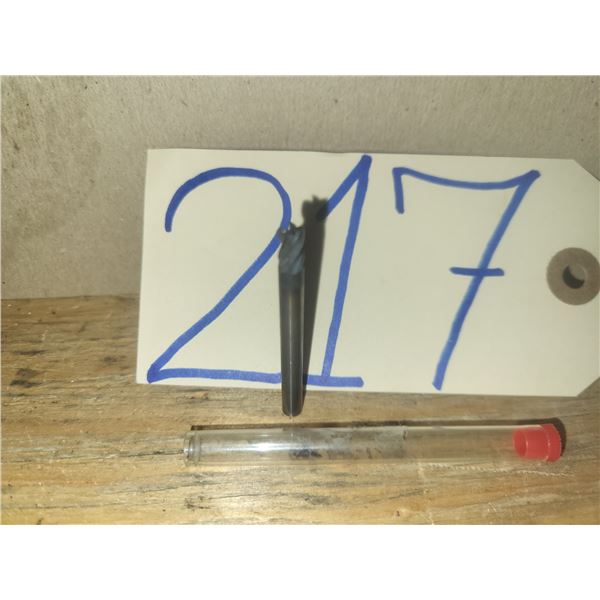 Solid Carbide End Mill 3/16" 4fl.