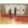 Image 1 : Set(2) of Solid Carbide End Mill 1/4" 4fl.