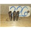 Image 1 : Lot(3) of Solid Carbide Stub End Mill 3/8" 5fl.