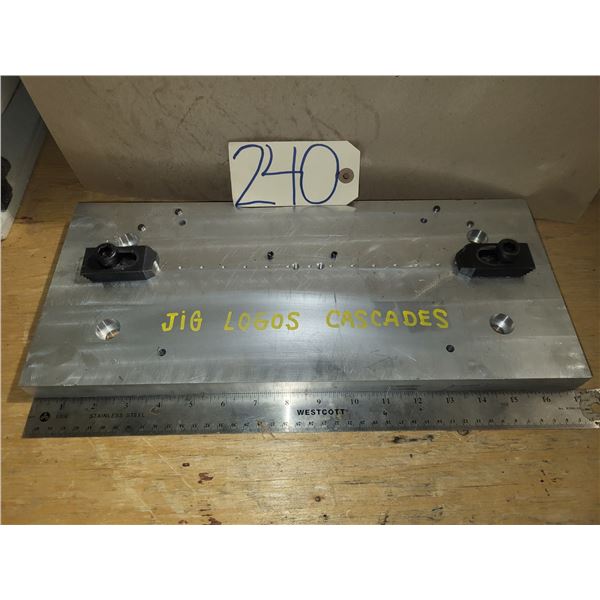 Aluminum JIG Table 17" x 7"5/16 x 1"